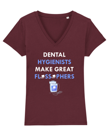 DENTAL HYGIENIST Burgundy