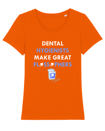 DENTAL HYGIENIST Bright Orange