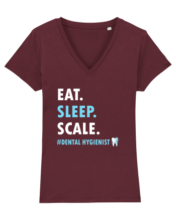 DENTAL HYGIENIST Burgundy