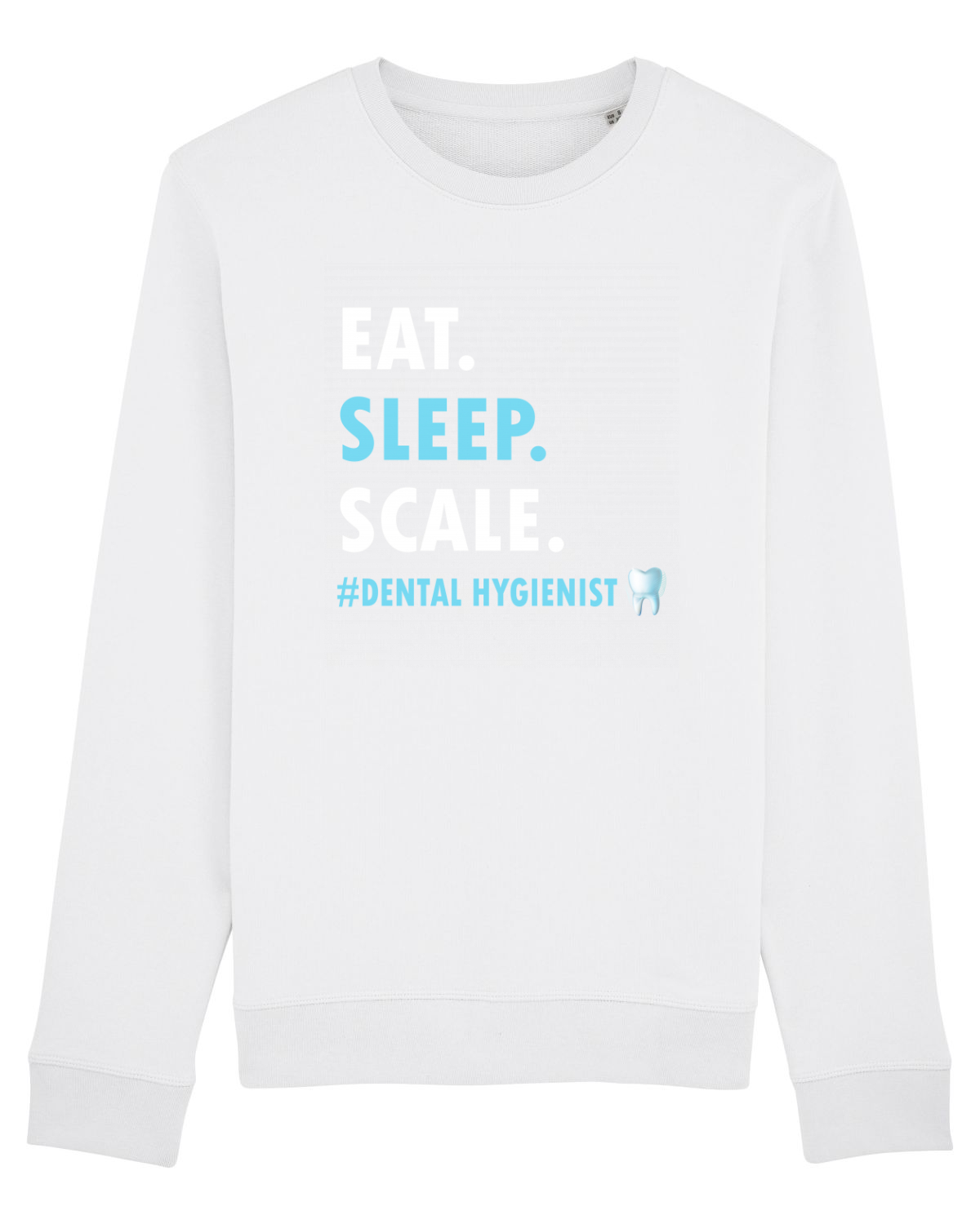 Bluză mânecă lungă Unisex Rise White