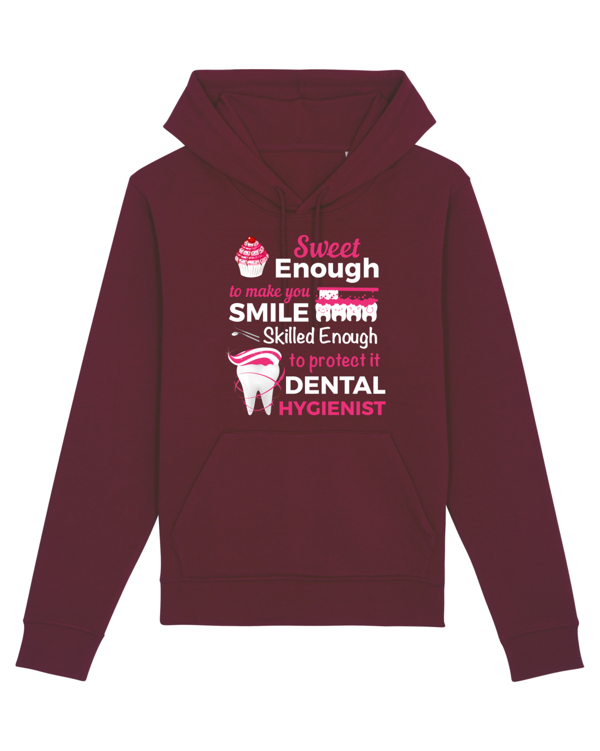 Hanorac Unisex Drummer Burgundy