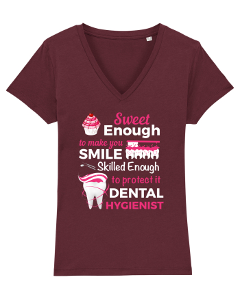DENTAL HYGIENIST Burgundy