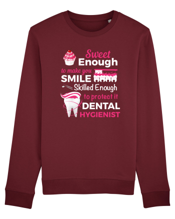 DENTAL HYGIENIST Burgundy
