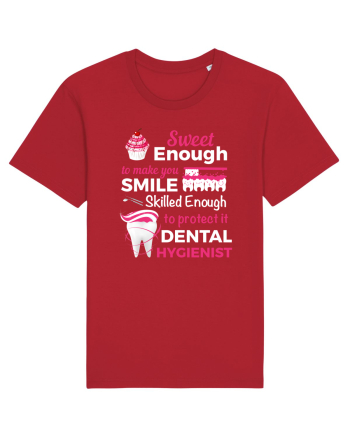 DENTAL HYGIENIST Red