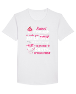 DENTAL HYGIENIST Tricou mânecă scurtă guler larg Bărbat Skater
