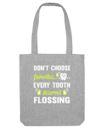 FLOSS TEETH Sacoșă textilă