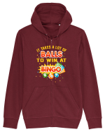 BINGO Hanorac cu fermoar Unisex Connector