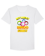 BINGO Tricou mânecă scurtă guler larg Bărbat Skater
