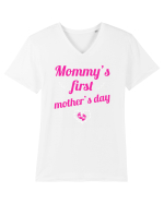 MOMMY Tricou mânecă scurtă guler V Bărbat Presenter