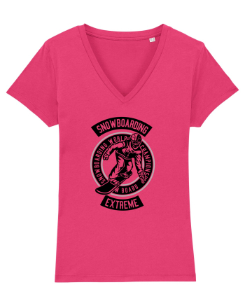Snowboarding Extreme Black Raspberry