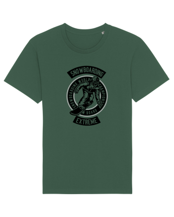 Snowboarding Extreme Black Bottle Green