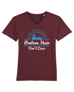PONTOON HAIR Tricou mânecă scurtă guler V Bărbat Presenter