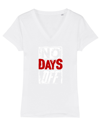 No Days Off White