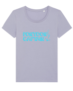 PONTOON CAPTAIN Tricou mânecă scurtă guler larg fitted Damă Expresser