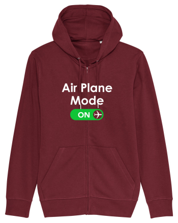 AIR PLANE MODE ON Burgundy