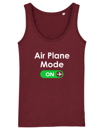 AIR PLANE MODE ON Burgundy