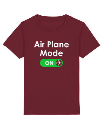 AIR PLANE MODE ON Burgundy