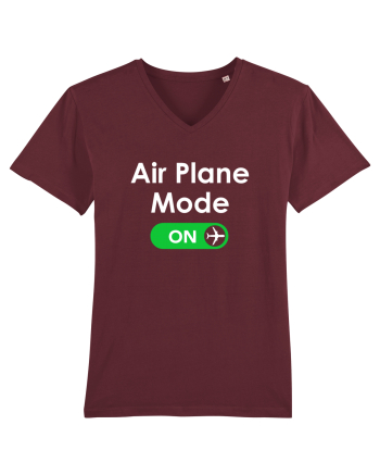 AIR PLANE MODE ON Burgundy