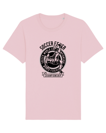 Soccer Fever Black Cotton Pink