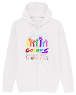 AUTISM Hanorac cu fermoar Unisex Connector