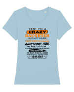 DAUGHTER Tricou mânecă scurtă guler larg fitted Damă Expresser