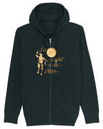 I've Got A Ticket To The Moon Hanorac cu fermoar Unisex Connector