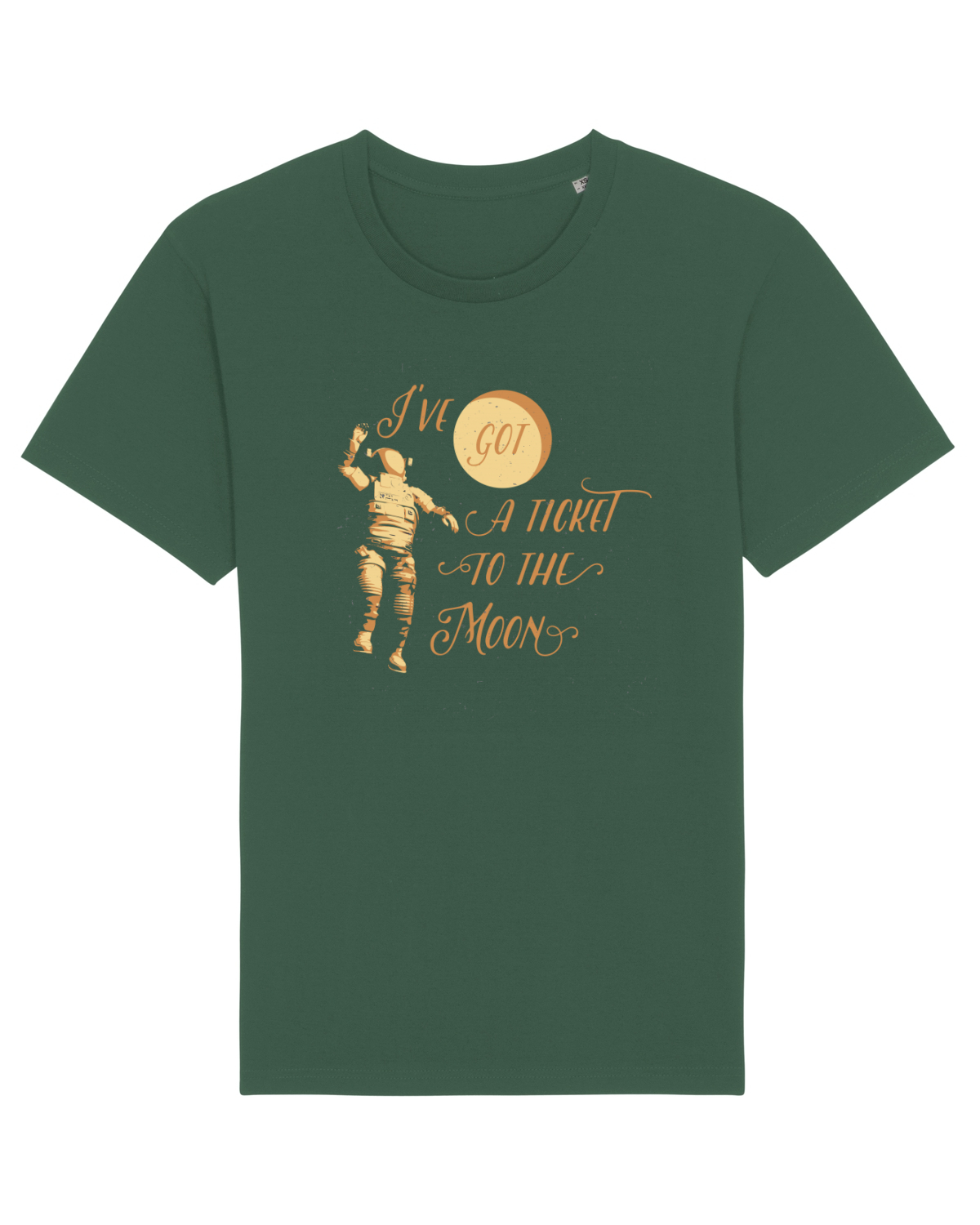 Tricou mânecă scurtă Unisex Rocker Bottle Green