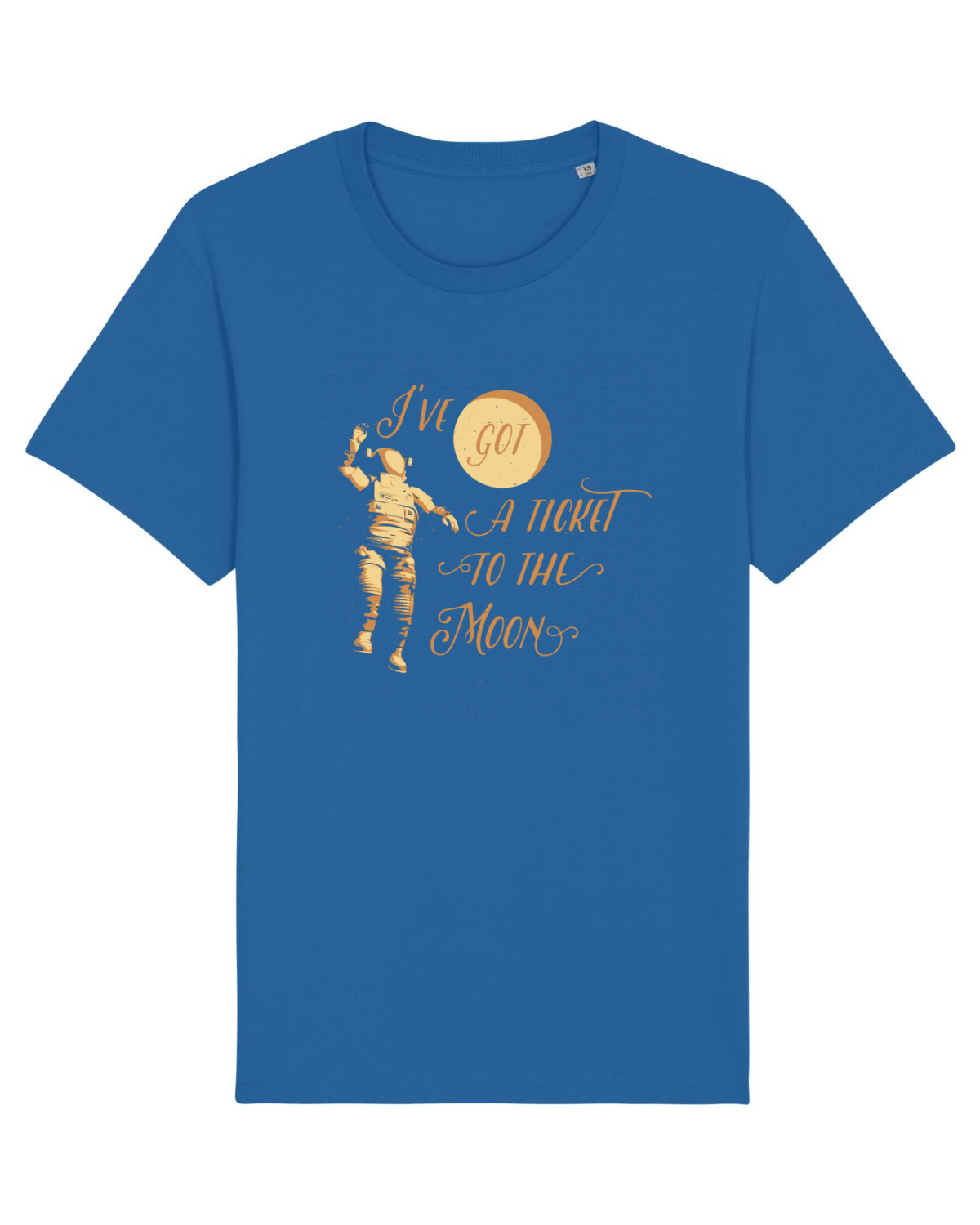 Tricou mânecă scurtă Unisex Rocker Royal Blue