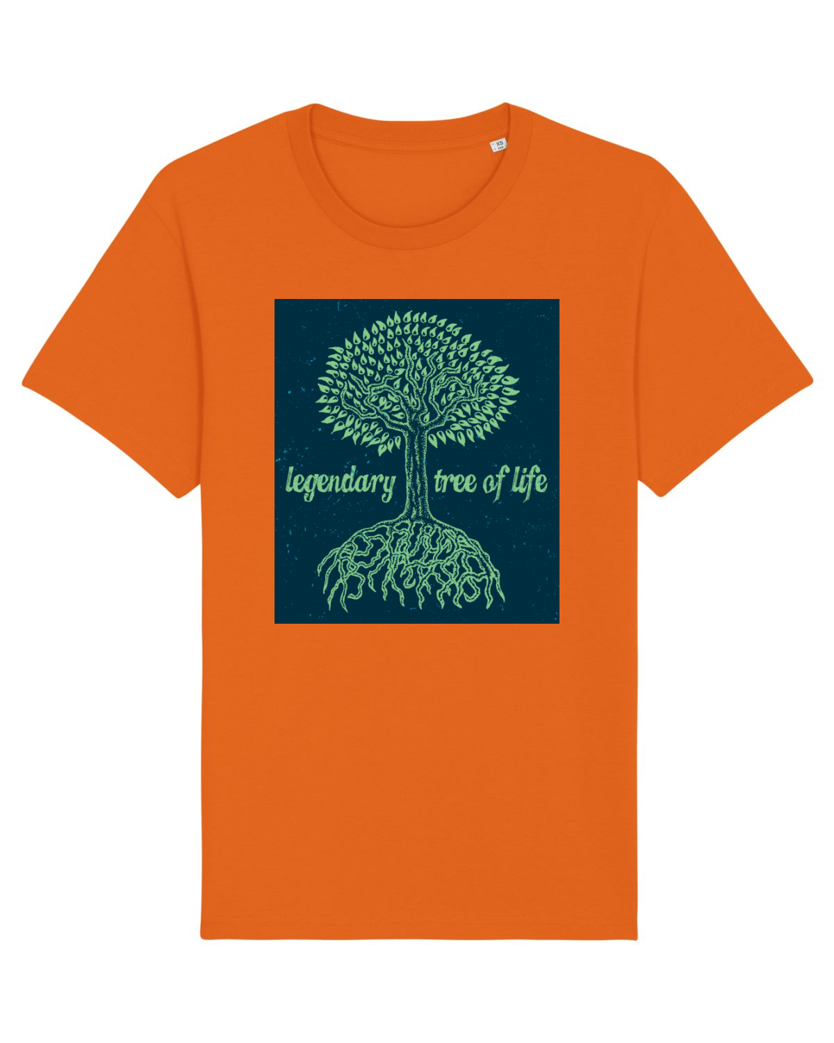 Tricou mânecă scurtă Unisex Rocker Bright Orange