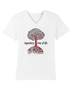 Legendary Tree Of Life Tricou mânecă scurtă guler V Bărbat Presenter