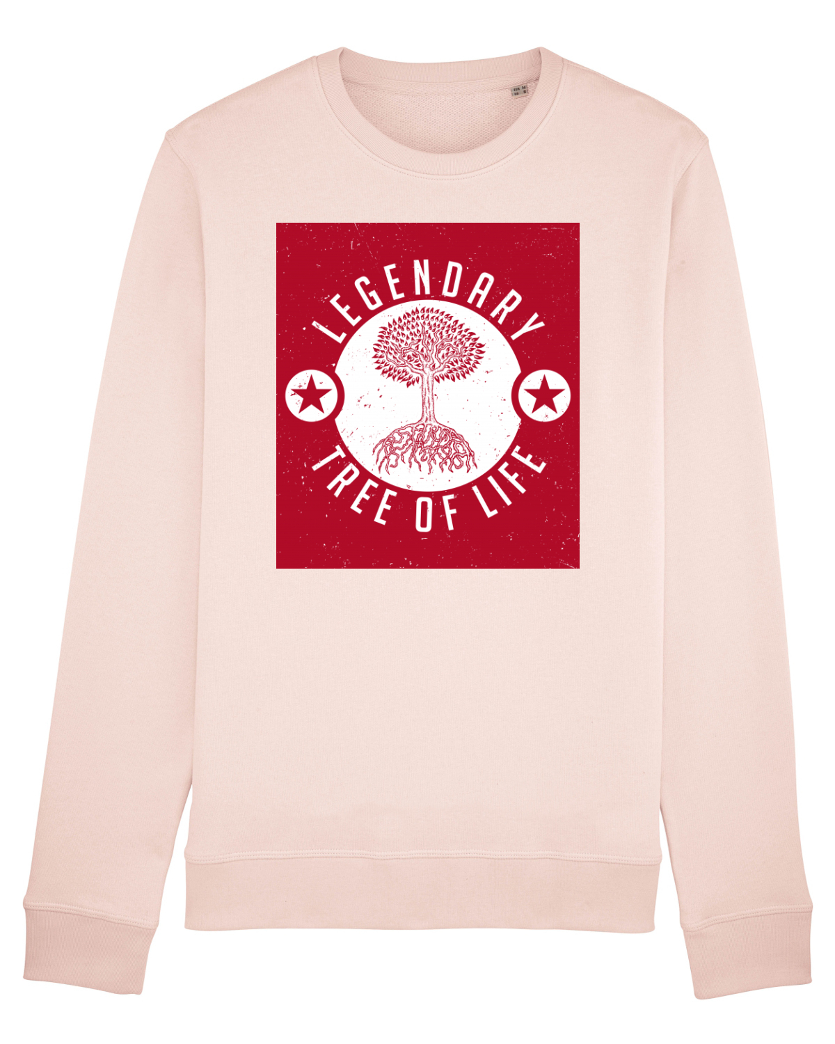 Bluză mânecă lungă Unisex Rise Candy Pink