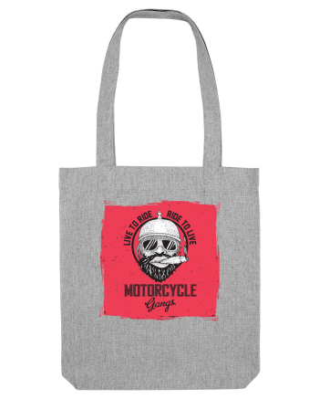 Live To Ride Ride To Live Heather Grey