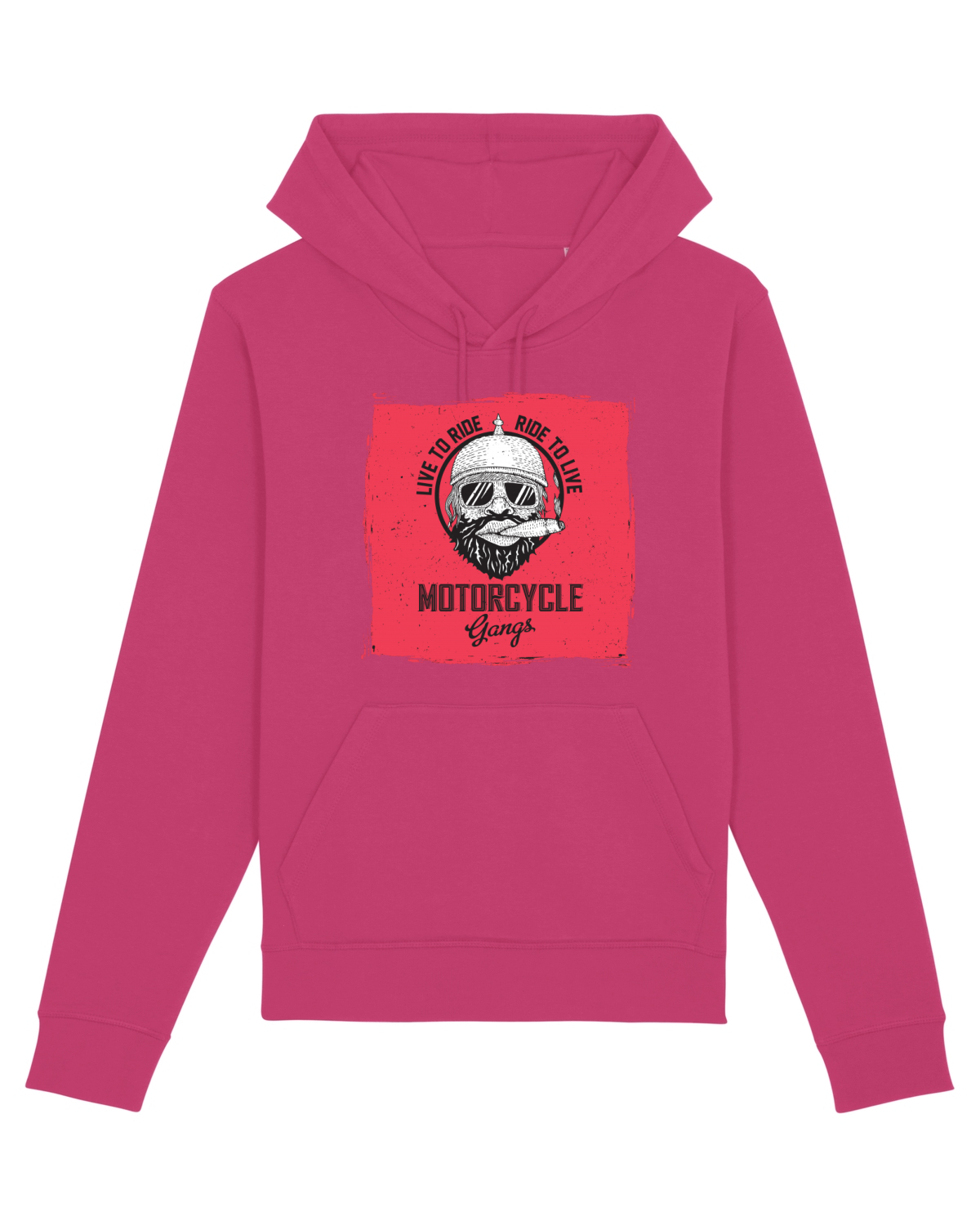 Hanorac Unisex Drummer Raspberry