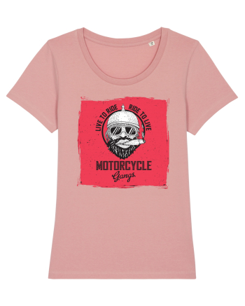 Live To Ride Ride To Live Canyon Pink