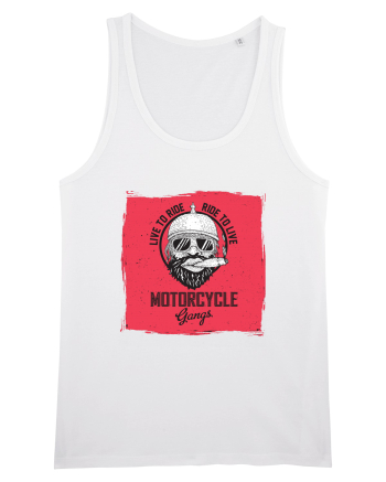 Live To Ride Ride To Live White
