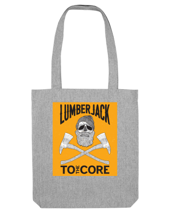 Lumberjack To The Core Heather Grey