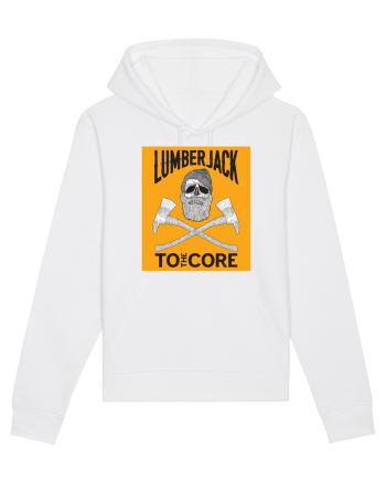 Lumberjack To The Core White