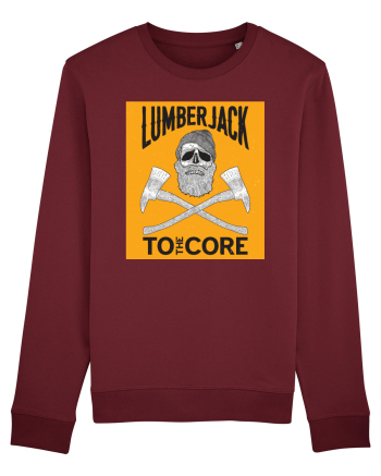 Lumberjack To The Core Burgundy