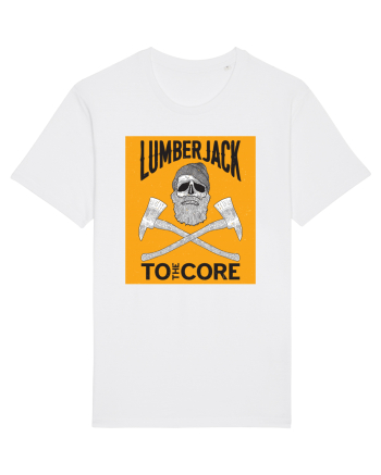 Lumberjack To The Core White