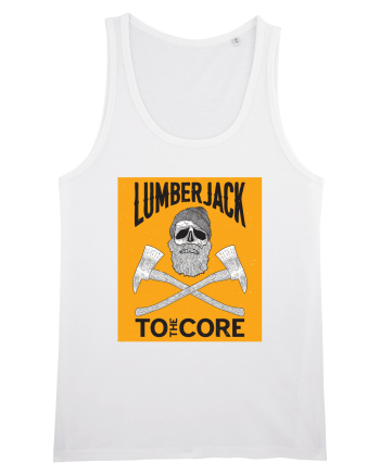 Lumberjack To The Core White
