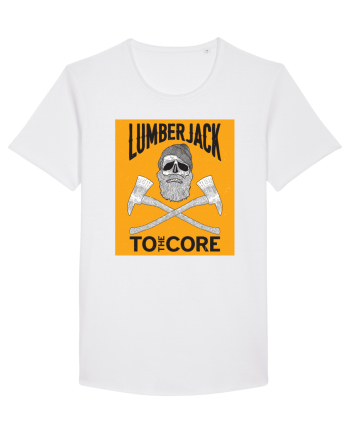 Lumberjack To The Core White
