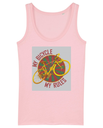 My Bicycle My Rules Cotton Pink