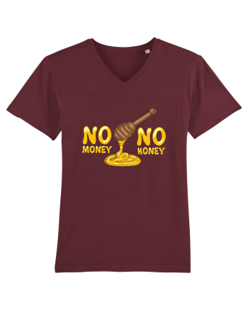 No Money No Honey Burgundy