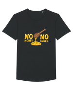No Money No Honey Tricou mânecă scurtă guler larg Bărbat Skater