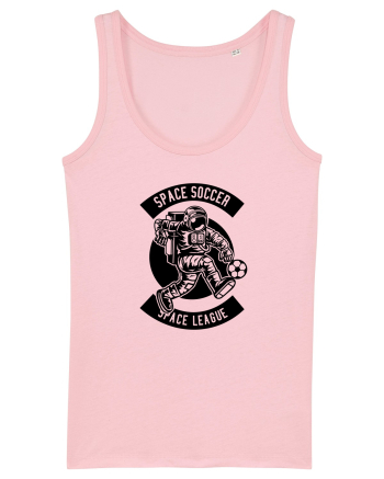 Space Soccer League Black Cotton Pink