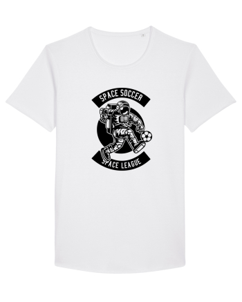 Space Soccer League Black White