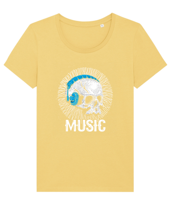 Retro Music Disco DJ Skull Jojoba
