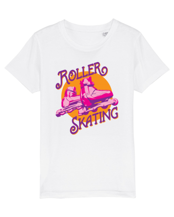 Roller Skating White