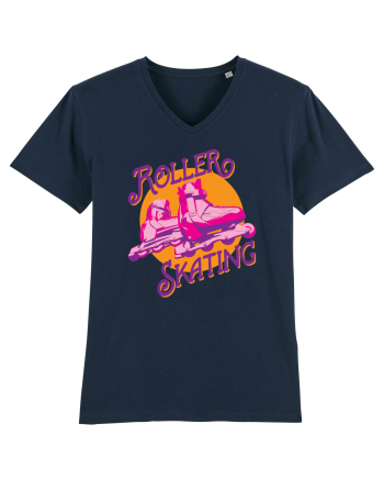 Roller Skating French Navy