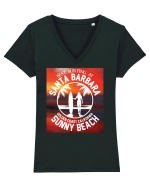Santa Barbara Sunny Beach Tricou mânecă scurtă guler V Damă Evoker